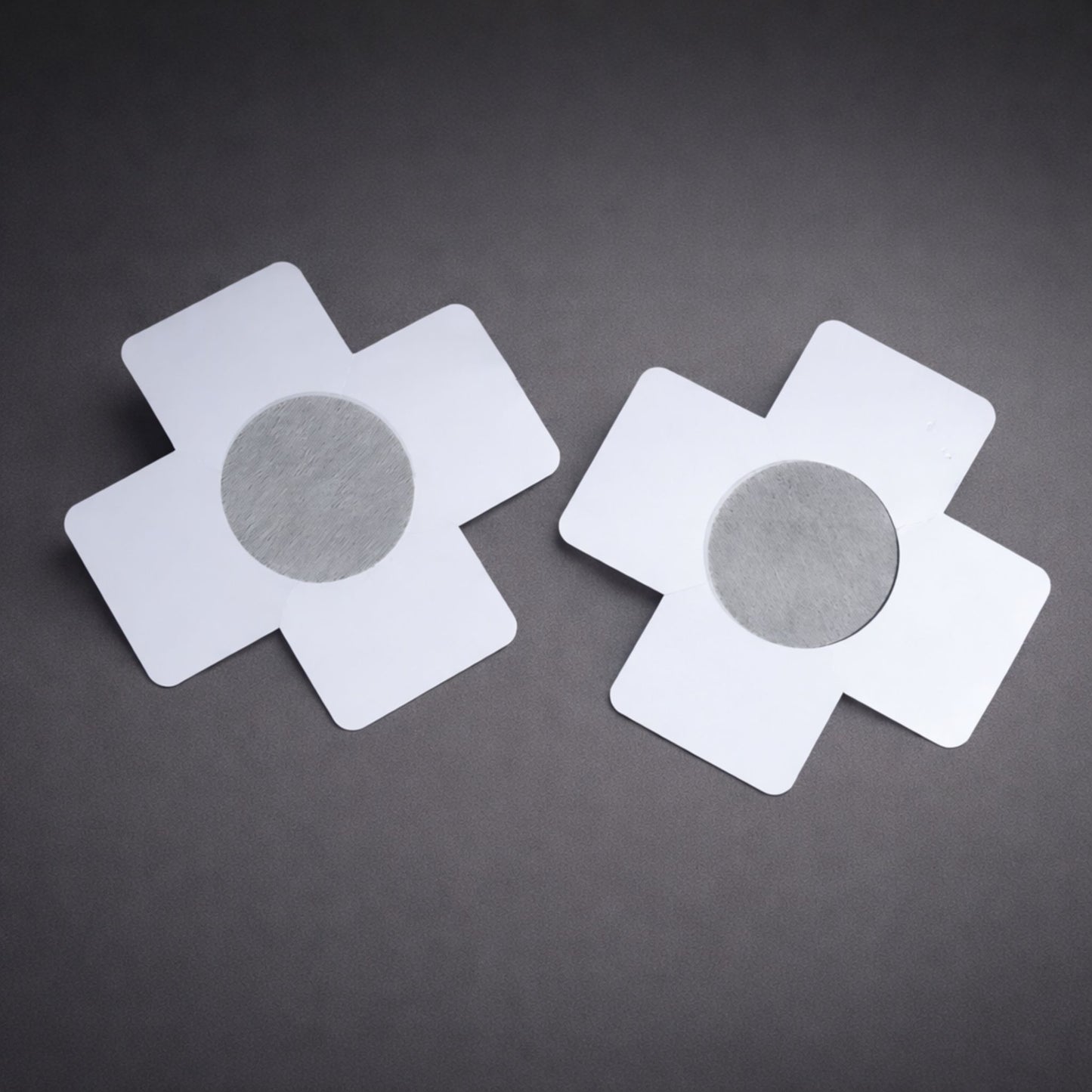 секси аксесоар – стикери за зърна форма кръст, еднократна употреба