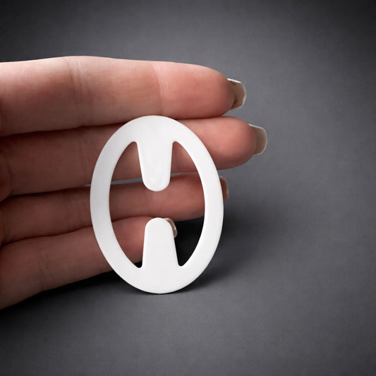 клипс за сутиен бял – държач за презрамки за дрехи с отворен гръб