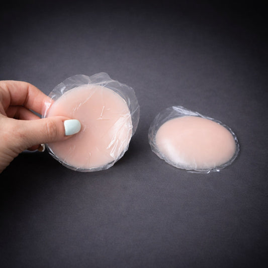 розови лепенки за зърната на гърдите – дискретно покритие, комплект 2 броя