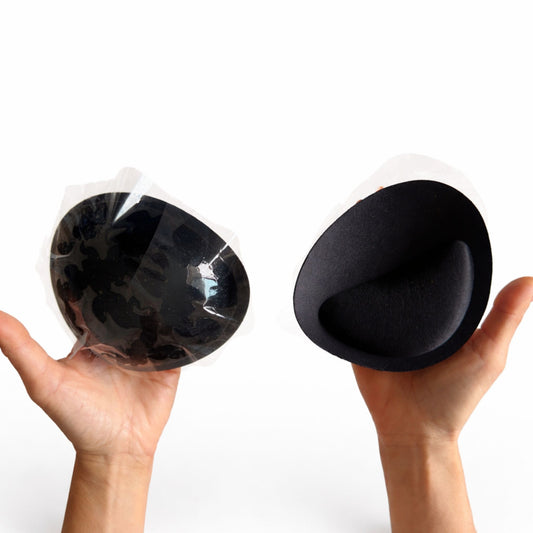 черни самозалепващи push-up подплънки 5 см дебелина