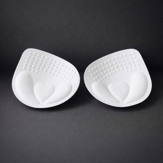 Големи бели повдигащи подплънки за  гърди