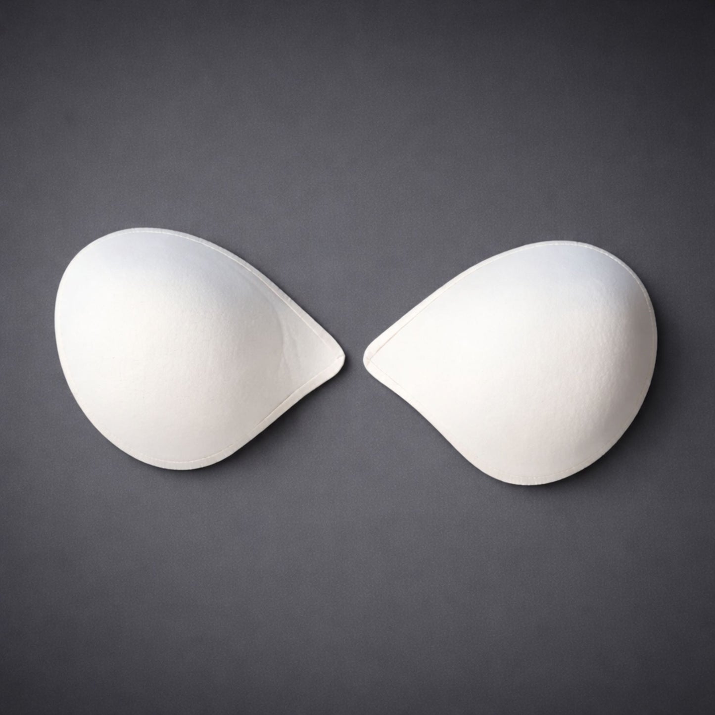 подплънки за сутиен – бежови капковидни подплънки с удебелена част 4 см