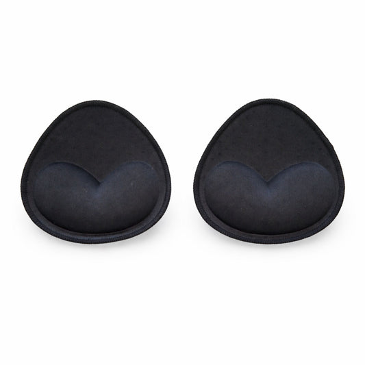 Подплънки за бюстие – черни триъгълни вложки за чашка A/B