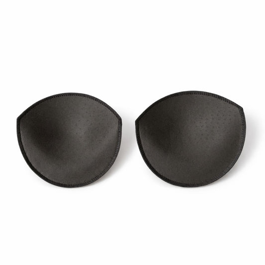 Подплънки за повдигане на бюста – черни овални 12×9.5 см, комплект 2 броя